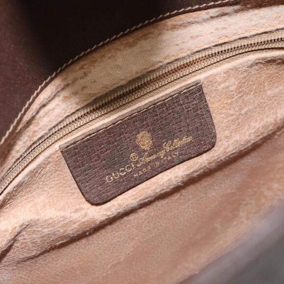 GUCCI GG Supreme Web Sherry Line Shoulder Bag Pvc Beige 40 02 081 - Picture 15 of 16